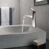 Delta Faucet Ashlyn Single Hole Bathroom Faucet, Single Handle Bathroom Faucet Chrome, Bathroom Sink Faucet, Diamond Seal Technology, Drain Assembly, Chrome 564-MPU-DST view 2