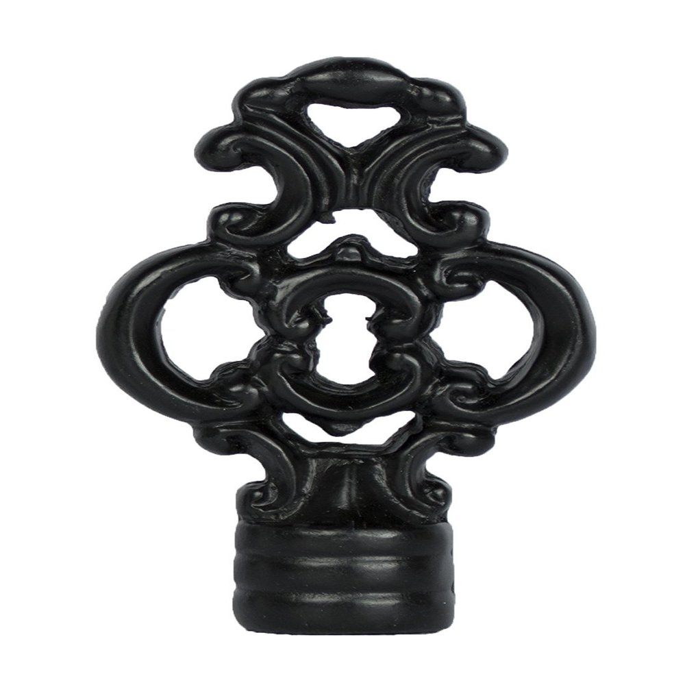 Urbanest Key Lamp Finial, 2 3/8-inch Tall, Black