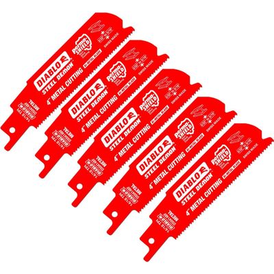Steel Demon Bi-Metal Reciprocating Blade, 4-Inch
