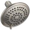 Delta Faucet 5-Setting Raincan Shower Head, Brushed Nickel Rain Shower Head, Round Shower Head, Delta High Pressure Shower Head, Water Saver Shower Head 1.75 GPM, Stainless RP78575SS view 1