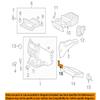 Genuine Honda 39161-SHJ-A51 Left Dvd & Handsfree Telephone Bracket view 1