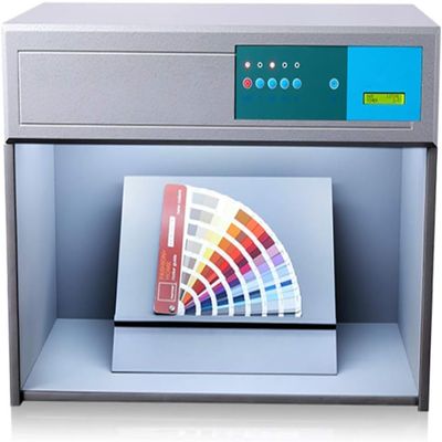 CGOLDENWALL Color Matching Cabinet Color Assessment Box 4 Light Sources: D65 TL84 UV F Customizable Color Assessment