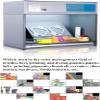 CGOLDENWALL Color Matching Cabinet Color Assessment Box 4 Light Sources: D65 TL84 UV F Customizable Color Assessment view 4