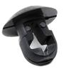 HellermannTyton PBM0M4 Push Mount.25 Hole Dia.12 Max Panel.2 Max Tie Width, PA66, Black, 1000/pkg view 1