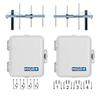 Wireless i/o Electrodepot Module Four Channel Long Range Radio Control 3Km DIN, 12VDC, or 120/220VAc, Pump Control view 1