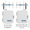 Wireless i/o Electrodepot Module Four Channel Long Range Radio Control 3Km DIN, 12VDC, or 120/220VAc, Pump Control view 2