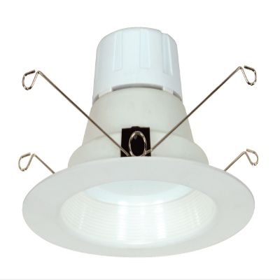 Satco S9118 LED Retrofit Kit 3000K 90' Beam Spread Medium Base Light Bulb, 11W