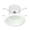 Satco S9122 LED Downlight Retrofit Kit 5" Baffled 3000K Medium Base Dimmable Light Bulb, 11.6W view 1