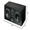 SVS Prime Center Speaker Premium Black Ash view 4