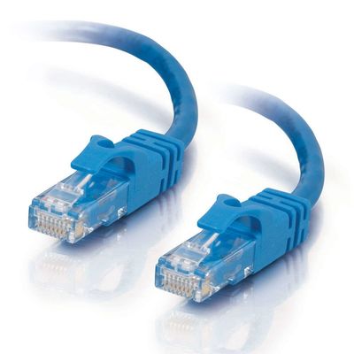 12ft Cat6 Snagless Unshielded (UTP) Network Patch Cable - Blue - Category 6 for Network Device - RJ-45 Male - RJ-45 Male - 12ft - Blue - 3978