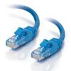 12ft Cat6 Snagless Unshielded (UTP) Network Patch Cable - Blue - Category 6 for Network Device - RJ-45 Male - RJ-45 Male - 12ft - Blue - 3978 view 1