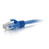 C2g 4ft Cat5e Snagless Unshielded (Utp) Network Patch Cable - Blue view 2