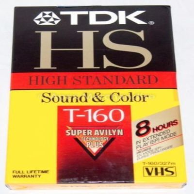Tdk Life On Record 30540 Vhs Videocassette - Vhs - 2.67 Hour "Product Category: Audio/Video Media/Videocassettes"