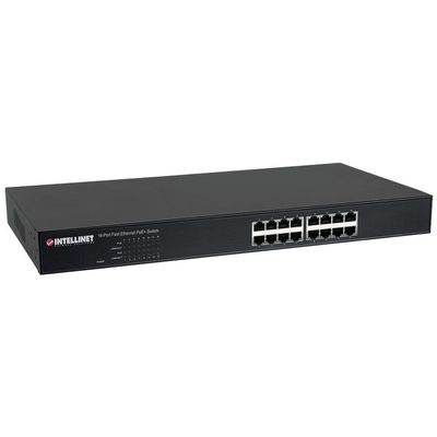 16 Port POE 10/100 Rackmount Switch
