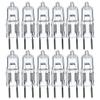 KOR G4 Base Halogen Light Bulbs, 20W 12V T3 JC Bi-Pin, 2900K, 12 Pack view 1