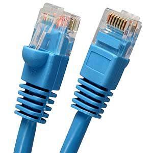 100Ft Cat.5e Molded Snagless Patch Cable Blue