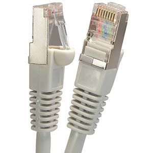 100Ft Cat.5E Shielded Patch Cable Molded Gray