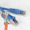 15Ft Cat.5E Shielded Patch Cable Molded Blue view 1
