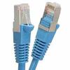 100Ft Cat.5E Shielded Patch Cable Molded Blue view 1