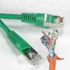 100Ft Cat.5E Shielded Patch Cable Molded Green view 2