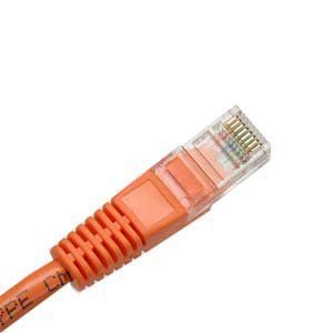 100Ft Cat.6 Molded Snagless Patch Cable Orange