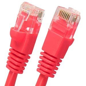 6Ft Cat.5e Molded Snagless Patch Cable Red