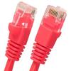 6Ft Cat.5e Molded Snagless Patch Cable Red view 1