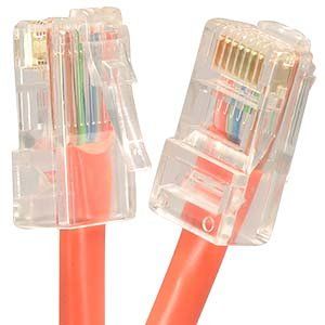 6Ft Cat.5E Non-Boot Patch Cable Orange