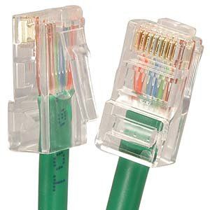 0.5Ft Cat.6 Non-Boot Patch Cable Green