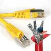 4Ft Cat.6 Shielded (SSTP) Patch Cable Molded Yellow view 1