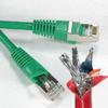 0.5Ft Cat.6 Shielded (SSTP) Patch Cable Molded Green view 1