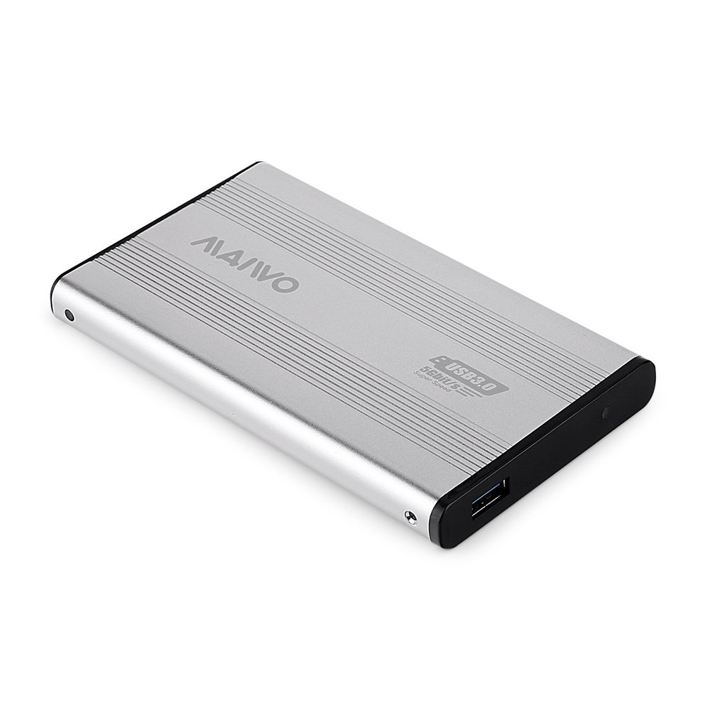 Maiwo USB 3.0 2.5" External Hard Drive Enclosure - Black