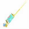 Kutani japanese porcelainstrapwith cellphone, Phone Cases, Keys, Cameras kaga yuzen style light green attached small bell view 1
