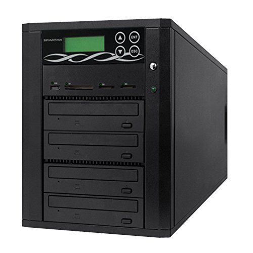 Spartan Media Mirror Flash Memory to Disc Duplicator with 1-3 DVD/CD Burners (with MS, CF, SD, USB Slots) M903-SSP