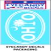 Eyecandy Decals Nurse Set 6" Decal Sticker Purple view 2