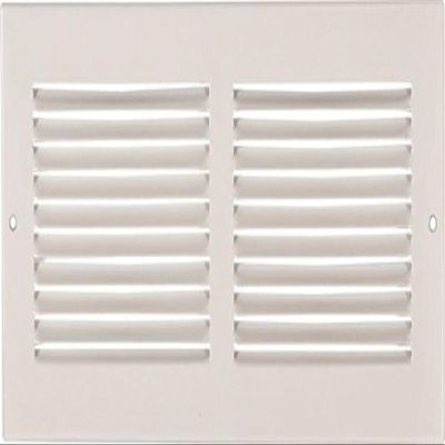 10/PACK IMPERIAL MANUFACTURING RG0351 10X6 WHITE SIDEWALL GRILL STD