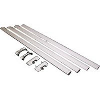 Wiremold Cordmate Cord Cover Kit Corners White Paintable/Stainable 30 " Clamshell