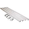 Wiremold Cordmate Cord Cover Kit Corners White Paintable/Stainable 30 " Clamshell view 1