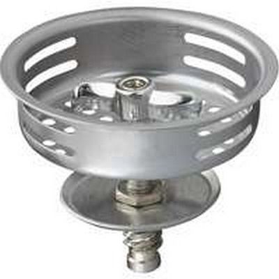 Plumb Pak PP820-34 PlumPak Replacement Basket Strainer with Twist N Lock Post, Stainless Steel, Steel