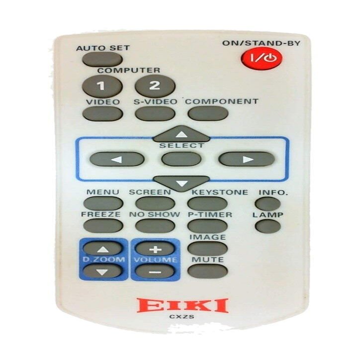 Eiki 645 100 0606 | Infrared Only Projector Remote for LC-XB43 LC-XB250/A/W LC-XBM31/W LC-XBM26/W LC-XBM21/W LC-XBL26/W LC-XBL21/W LC-XBL30 LC-XBL25 LC-XBL20 LC-XS31 No Mouse Function