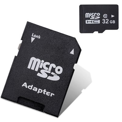 32GB 32G SDHC Class 10 Flash Memory Card + Free SD Adapter Black
