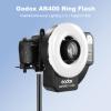 Godox AR400 Witstro 400Ws HSS Ring Flash & Video Light for Studio Portraits view 4