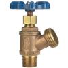 NIBCO Fig No 74-CL, 3/4 in. Bronze Boiler Drain, Multi-Turn, Copper or Male Threads to Hose, Threaded view 1