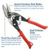 MIDWEST Special Hardness Aviation Snip - Left Cut Offset Stainless Steel Cutting Shears, Made in the USA - MWT-SS6510L view 3