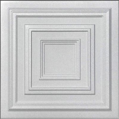 Antyx White (Foam) Ceiling Tile Easy Glue up DIY - Sold by Individual piece