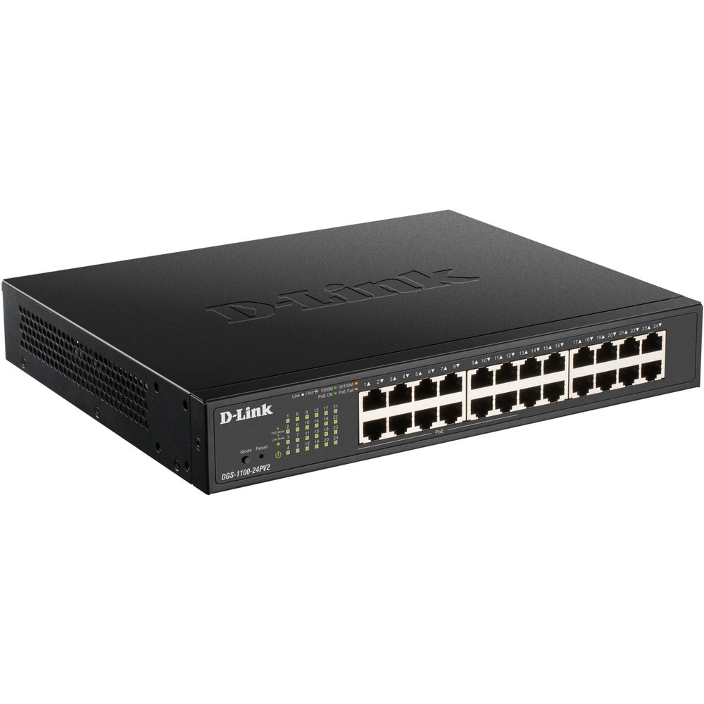 D-Link DGS-1100-24PV2/E Switch 12xGb PoE 12xGb