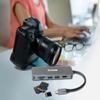 D-Link DUB-2327 6-in-1 USB-C Hub with Power Delivery (PD 60W), 4K HDMI, 2 USB 3.0 Ports, SD/MicroSD Card Reader for PC, MacBook Pro, MacBook Air, iPad Pro, Chromebook, Surface Pro and More view 2