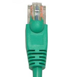 15Ft Cat.6 Molded Snagless Patch Cable Green
