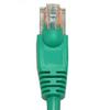 15Ft Cat.6 Molded Snagless Patch Cable Green view 1