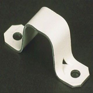 Legrand Wiremold 704WH Mounting Strap Fitting Steel White for Use with 700 Series Single-Channel Steel Surface Raceway